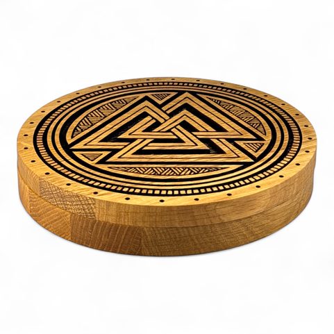 VALKNUT, RUNY FUTHARK A DÁRKOVÁ KAZETA, 21 CM