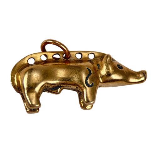 KELTSKÝ KANEC, TÁBOR, ČECHY, BRONZ, REPLIKA