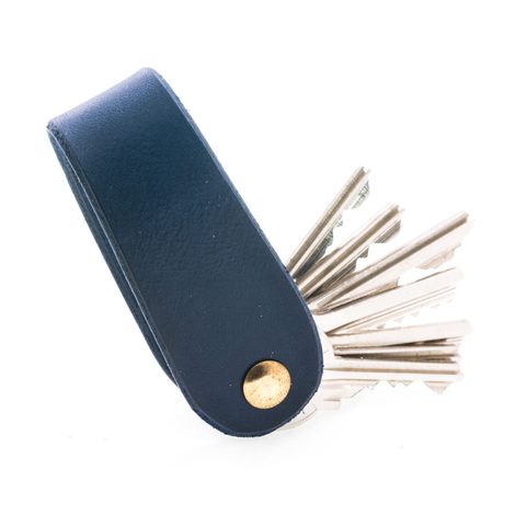 MORLEY, KOŽENÁ KLÍČENKA MODRÁ
