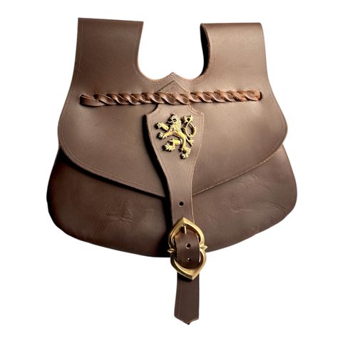 ČESKÝ LEV, HISTORICKÁ STŘEDOVĚKÁ BRAŠNA