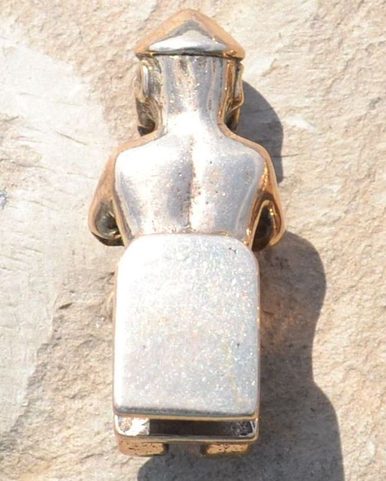 SEDÍCÍ THOR - PŘÍVĚŠEK, AKUREYRI, ISLAND, BRONZ