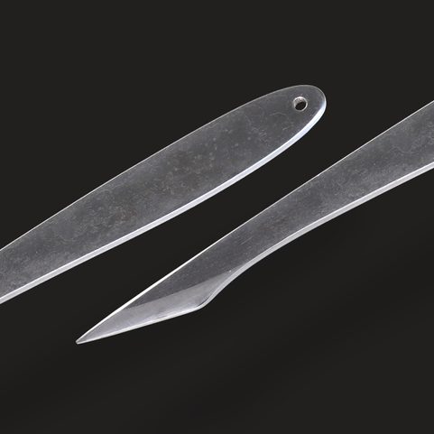 SCALPEL, ZÁVODNÍ VRHACÍ NŮŽ