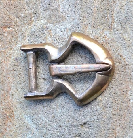 VIKINSKÁ PŘEZKA, BORRE, NORSKO, BRONZ