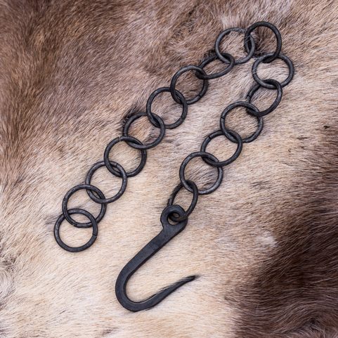 HÁK NA KOTLÍK S ŘETĚZEM