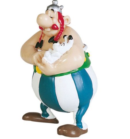 FIGURKA OBELIX A IDEFIX - SÉRIE ASTERIX