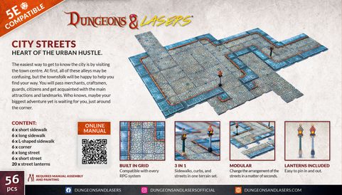 DUNGEONS & LASERS: CITY STREETS
