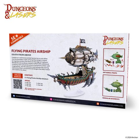 DUNGEONS & LASERS: FLYING PIRATES AIRSHIP
