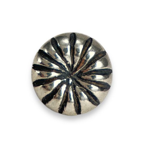 KNOFLÍK, RANÝ STŘEDOVĚK, STŘÍBRNÝ PŘÍVĚSEK, AG 925