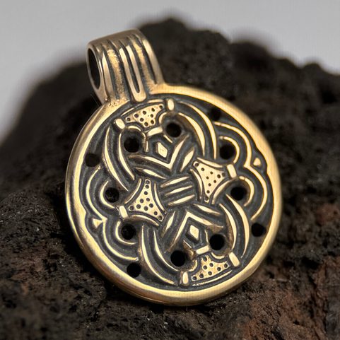 BORRE - PŘÍVĚSEK, VIKINSKÝ STYL, BRONZ