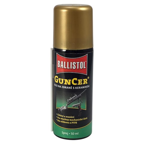 OLEJ NA ZBRANĚ S KERAMIKOU GUNCER 50ML BALLISTOL