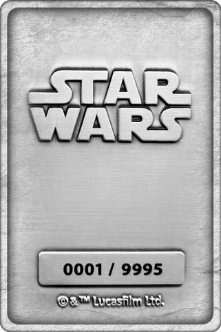 SBĚRATELSKÝ INGOT STAR WARS - HAN SOLO
