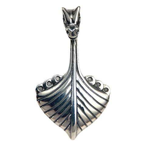 DRAKKAR, STŘÍBRNÝ PŘÍVĚSEK, AG 925