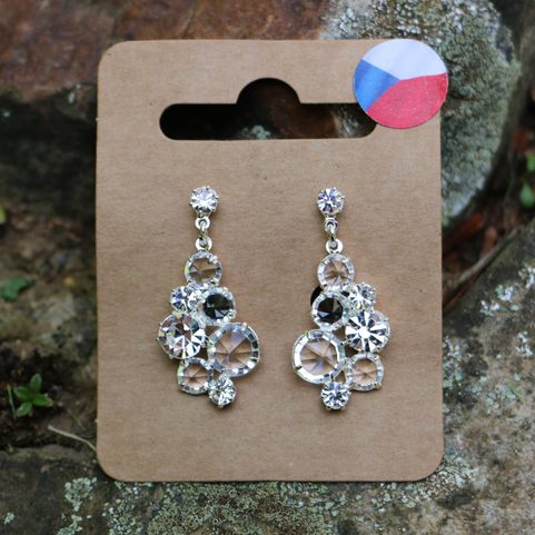 ARCTIC, NÁUŠNICE, SKLO, BIŽUTERIE