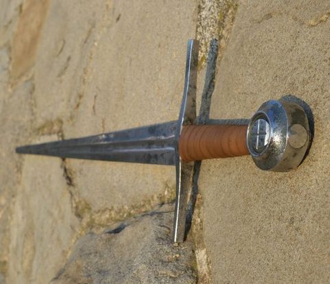 LAMPRECHT, PŘESNÁ KOPIE JEDNORUČNÍHO MEČE 14. STOLETÍ