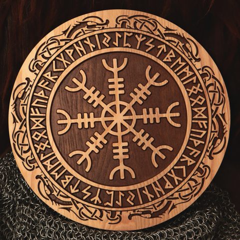 AEGISHJALMUR - NÁSTĚNNÁ DEKORACE