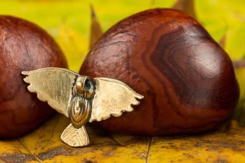 MALÁ SOVA, PŘÍVĚŠEK, BRONZ