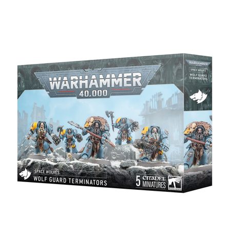 WARHAMMER 40K: SPACE WOLVES - WOLF GUARD TERMINATORS