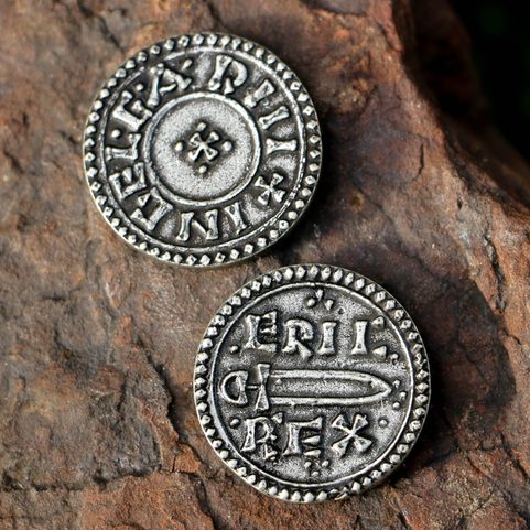 ERIC BLOODAXE, NORTHUMBIRA, 952 REPLIKA VIKINSKÉ MINCE, ZINEK