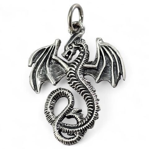 VZDUŠNÝ DRAK - STŘÍBRNÝ PŘÍVĚSEK, AG 925