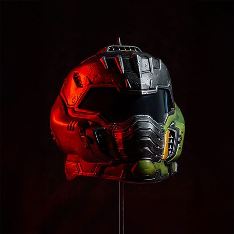 DOOM PŘILBA – THE DARK AGES WEARABLE HELMET!