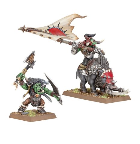 WARHAMMER OLD WORLD: ORC & GOBLIN TRIBES: ORC BOSSES