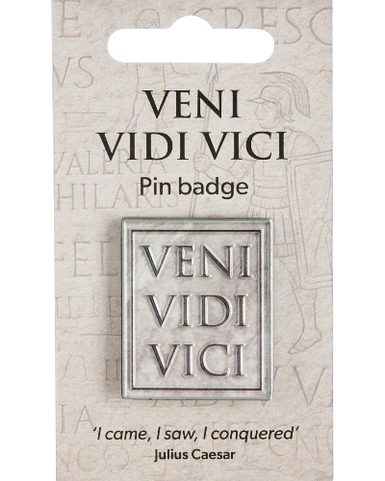 ŘÍMSKÝ PIN VENI VIDI VICI