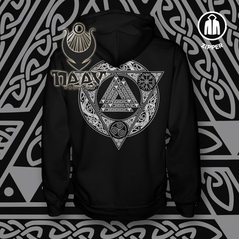 NORSE MAGIC, MIKINA, ZIPPER
