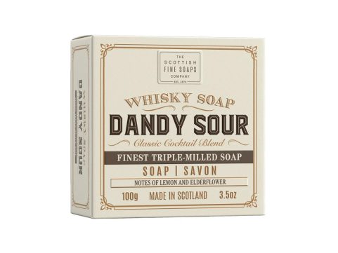 DANDY SOUR WHISKY COCKTAIL SOAPS, TUHÉ MÝDLO, 100 G