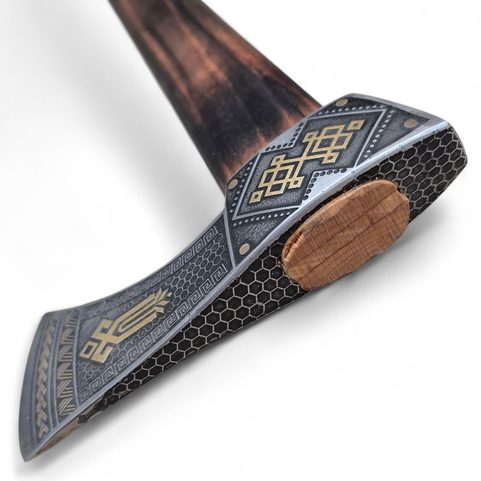 SEKERA VALAŠKA, UKRAJINSKÉ MOTIVY, ZAKARPATÍ, POZLACENÁ