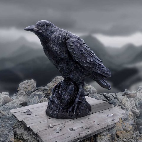 RAVEN MESSENGER, FIGURKA 25 CM