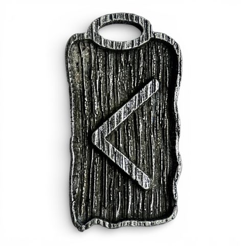KENAZ - RUNOVÝ AMULET ZINEK