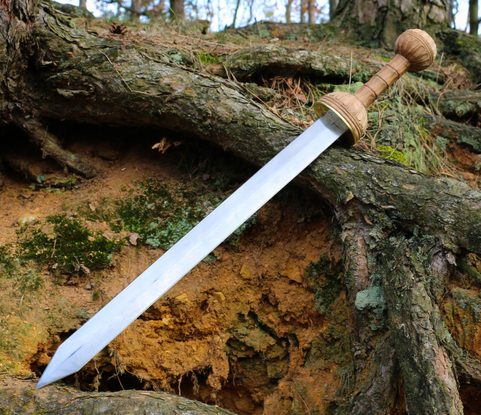 POMPEII GLADIUS, KOVANÁ OSTRÁ REPLIKA