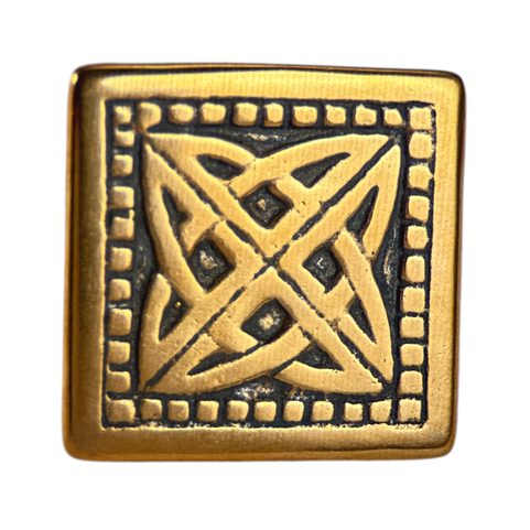 KELTSKÝ UZEL, GLENDALOUGH, IRSKO, BRONZOVÝ NÝTEK