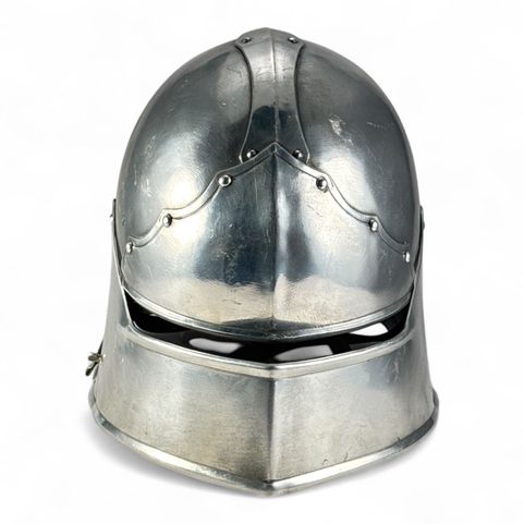 NĚMECKÝ ŠALÍŘ, STŘEDOVĚKÁ PŘILBA - HLINÍK