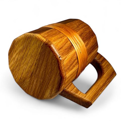 STŘEDOVĚKÝ DŘEVĚNÝ KORBEL, MENŠÍ 0,4 LITR