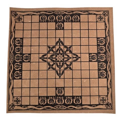 HNEFATAFL - VIKINSKÉ ŠACHY- HRACÍ PLOCHA - KŮŽE