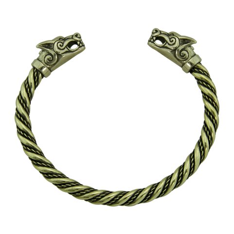 FENRIR, VIKINSKÝ VLK, NÁRAMEK, MOSAZ
