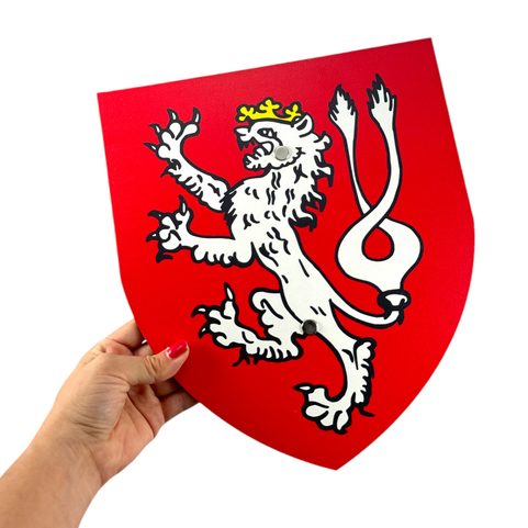 ŠTÍT MALÝ, DĚTSKÝ - ČESKÝ LEV