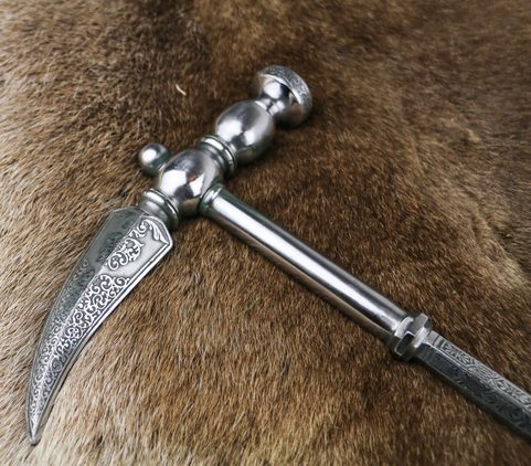 CORVUS, STŘEDOVĚKÉ BOJOVÉ KLADIVO LEPTANÉ