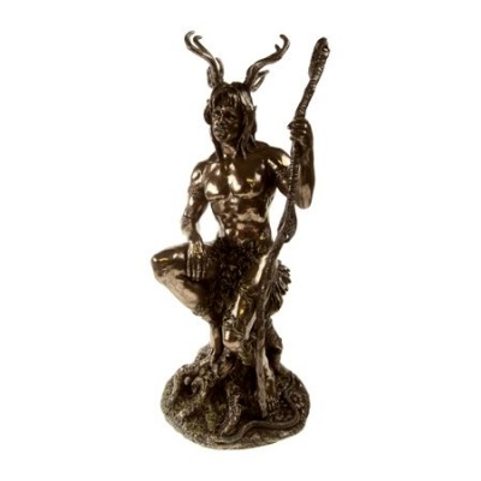 CERNUNN, KELTSKÝ BŮH LESA A ZÁSVĚTÍ SOCHA