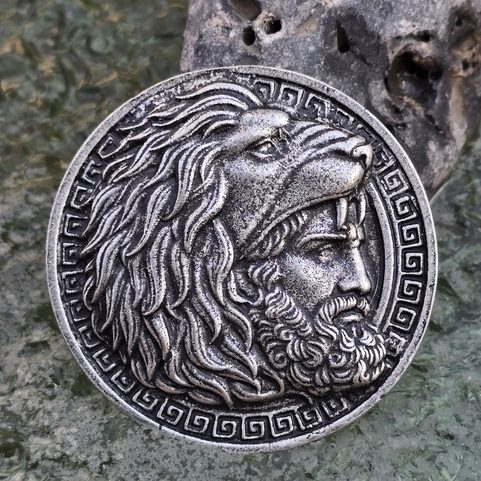 HÉRAKLÉS, ŘECKÝ HRDINA, UPOMÍNKOVÁ MINCE