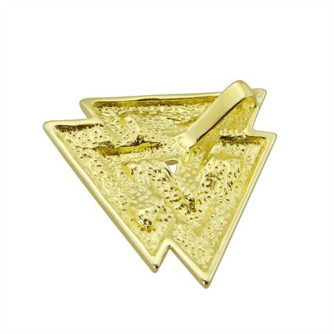 VALKNUT, VIKINSKÝ PŘÍVĚŠEK, 14K ZLATO