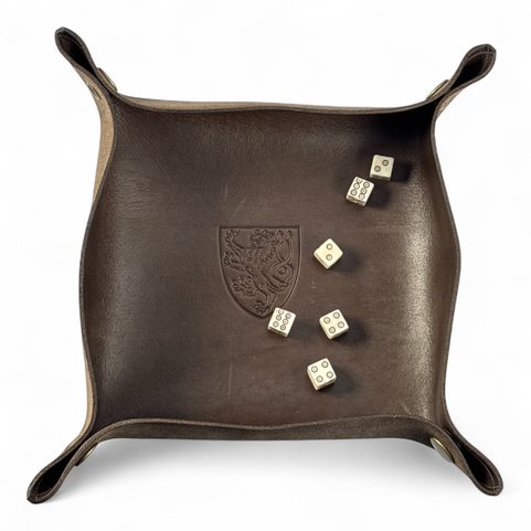 KOŽENÝ ROLOVACÍ DICE TRAY