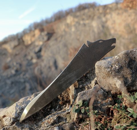 KUDLAK VELKÝ VRHACÍ NŮŽ - 1 KUS