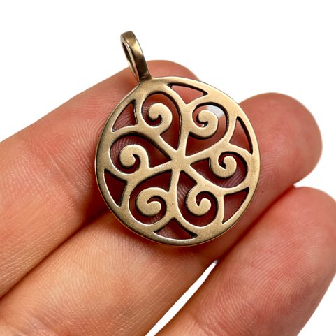 SYMBOL SLUNCE II, PŘÍVĚŠEK, BRONZ