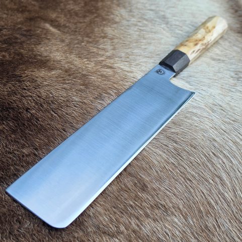 JAPONSKÝ NŮŽ NAKIRI NEREZOVÁ OCEL, BŘÍZA
