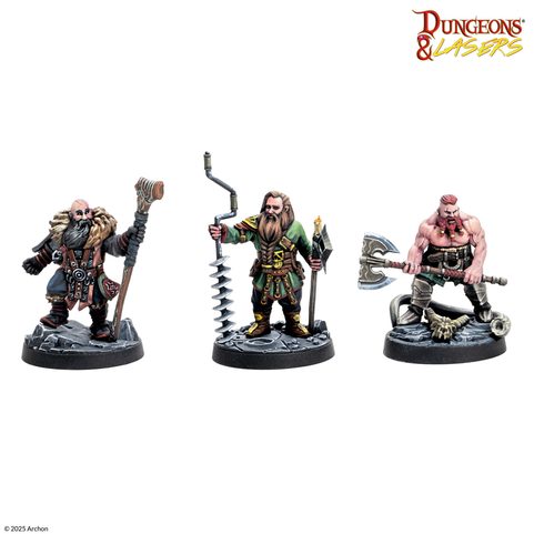 DUNGEONS & LASERS: DWARVEN MINERS