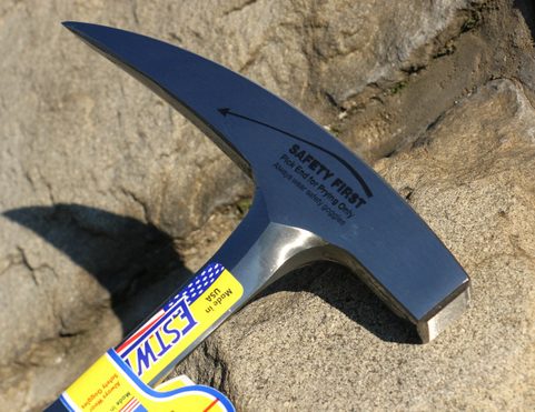 GEOLOGY ROCK HAMMER, ESTWING, 900 G - ORANGE