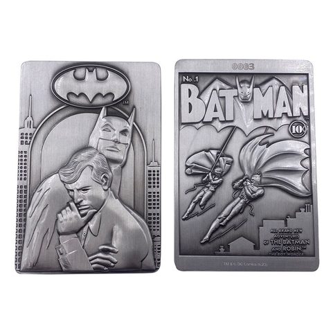 BATMAN SBĚRATELSKÝ INGOT - KOVOVÝ SLITEK