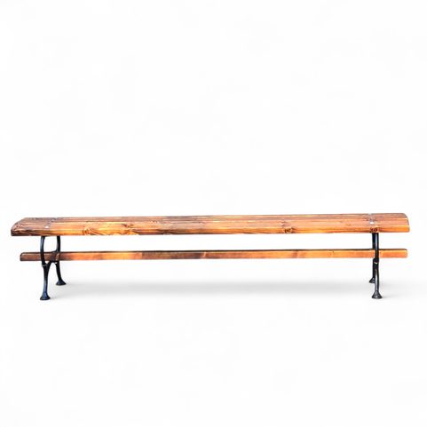 ZÁMECKÁ PARKOVÁ SEDAČKA, LITINA